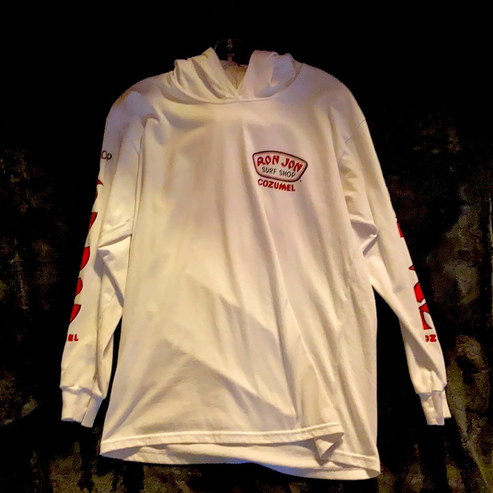 hooded shirt